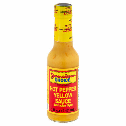 Jamaican Choice Hot Sauce Variety Pack – 3 Bottles (Yellow/Calypso)