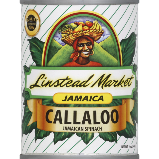 Linstead Market Jamaican Callaloo Spinach 19 oz Cans – 3 Pack