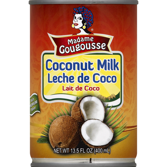 Madame Gougousse Coconut Milk 13.5 oz – 6 Cans