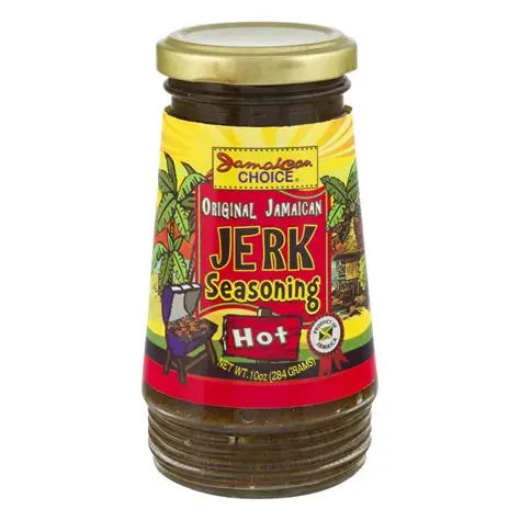 Jamaican Choice Jerk Seasoning Hot 10 oz