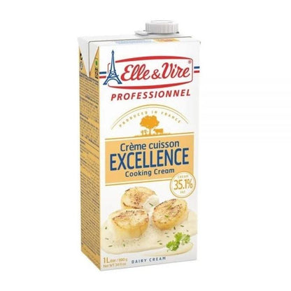 Elle & Vire Creme Cuisson Excellence Cooking Cream 35%- 1l