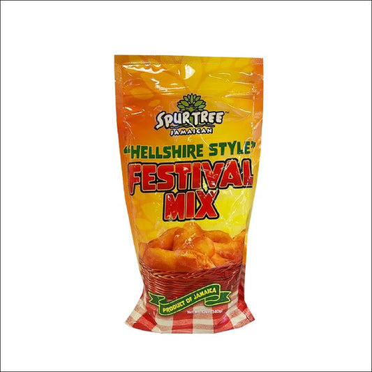 Spur Tree Hellshire Style Festival Mix 12 oz | Authentic Jamaican Festival Batter Mix