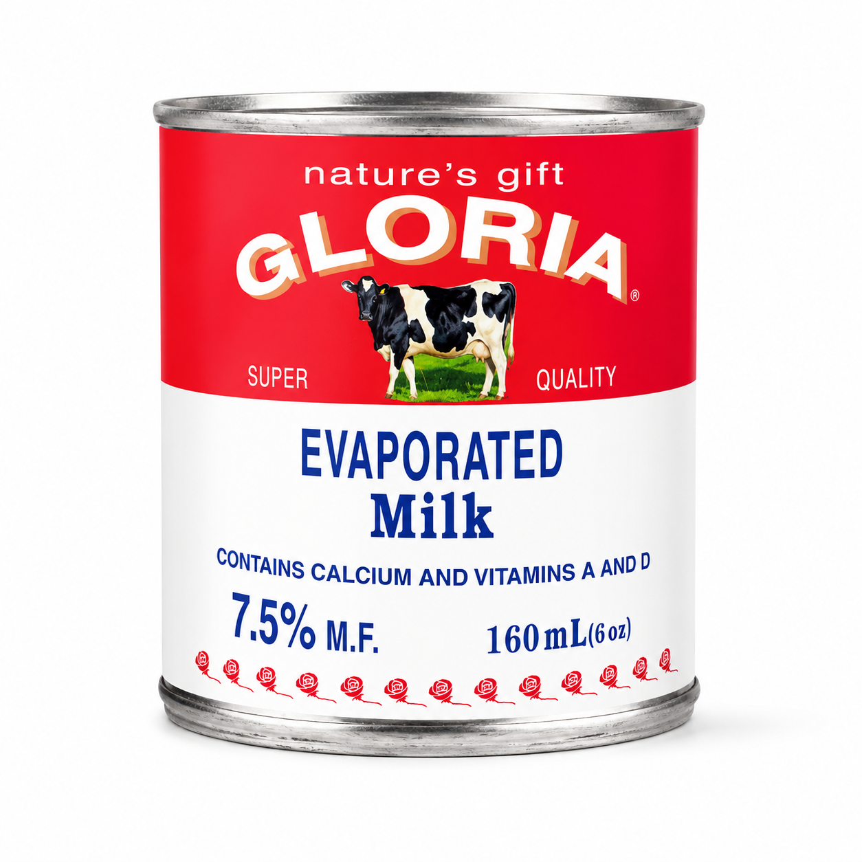 Gloria Evaporated Milk 160ml (6oz)