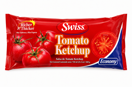 Swiss Tomato Ketchup Economy Pack 750ml (25.4 fl oz / 840g)