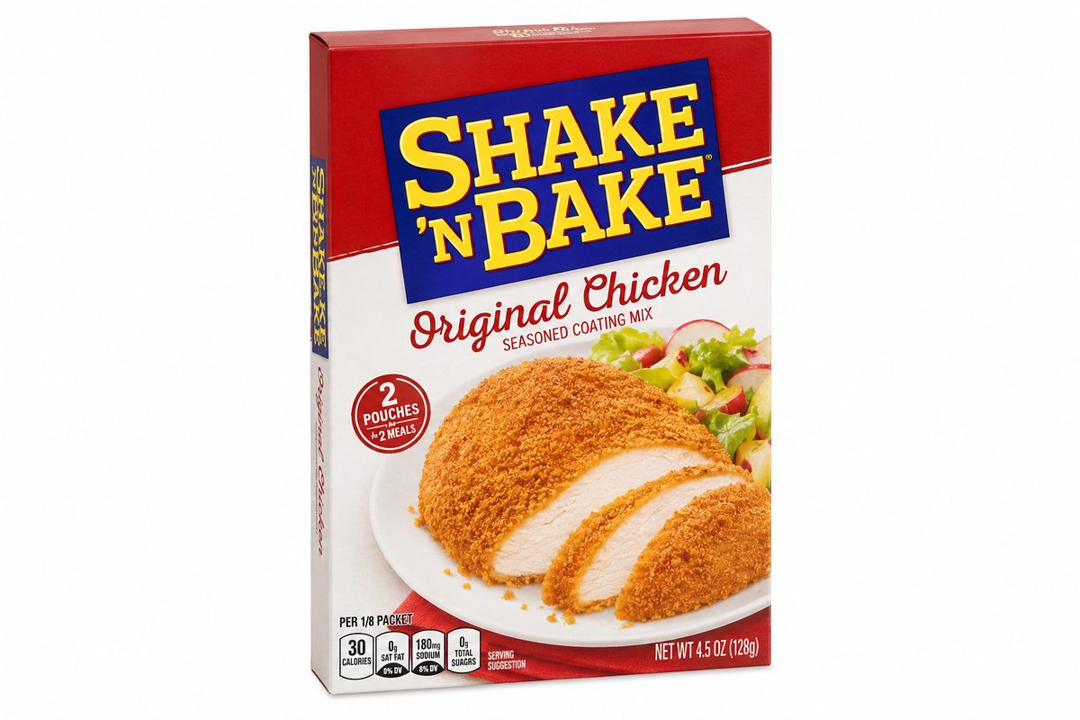 Shake ' N Bake Chicken Seasoned Coating Mix