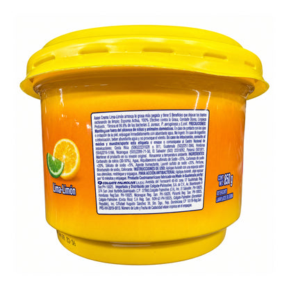 Axion Lime-Lemon 850 g - back label on white background