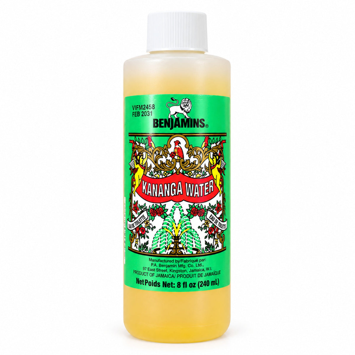 Benjamins Kananga Water 240 mL front view