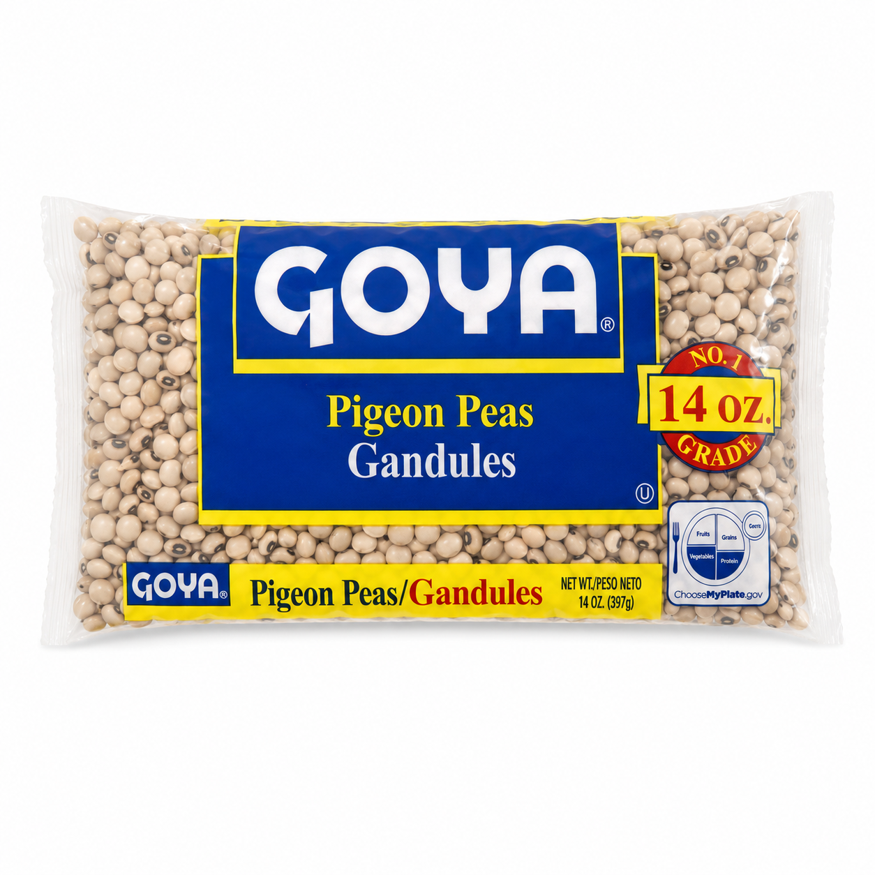 Goya Dried Pigeon Peas – Gandules – 14 oz