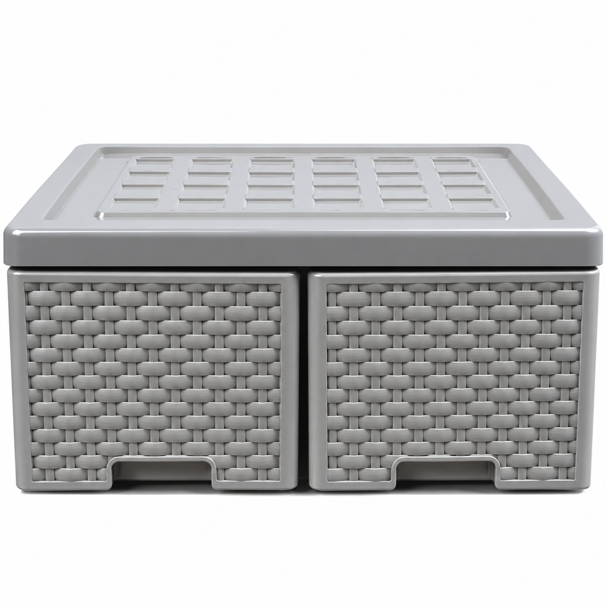 Upper drawers, recessed handles and moulded top detail