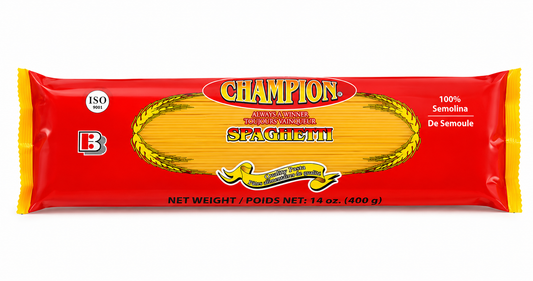 Champion Spaghetti Pasta 14 oz (400g)