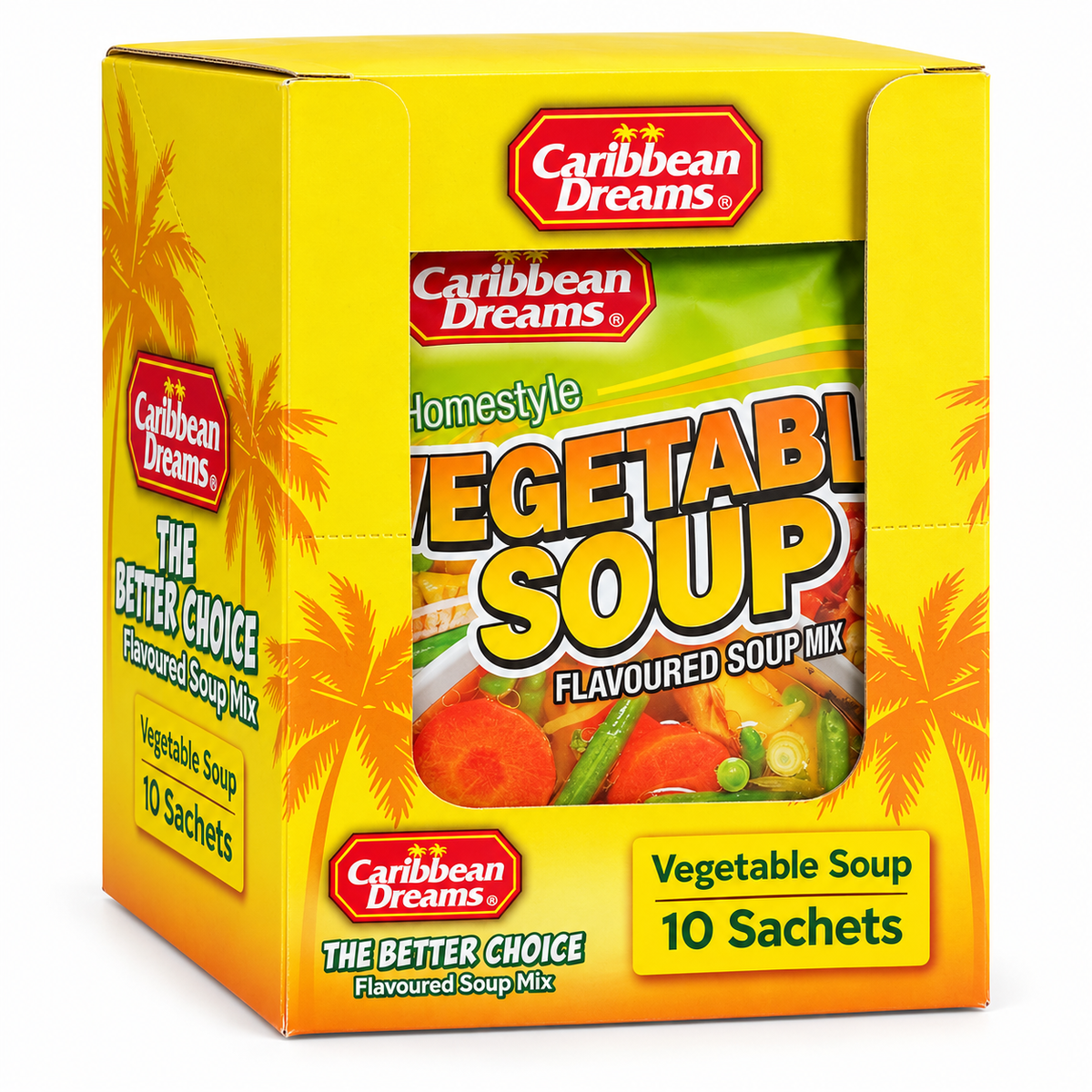 Caribbean Dreams Vegetable Soup 10-Pack