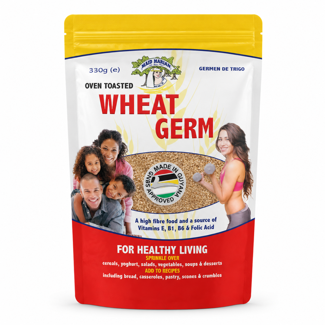 Maid Marian Oven-Toasted Wheat Germ – 330 g (11.6 oz)