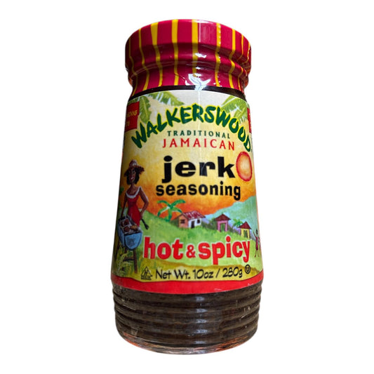 Walkerswood Jamaican Jerk Seasoning – Hot & Spicy (10 oz)