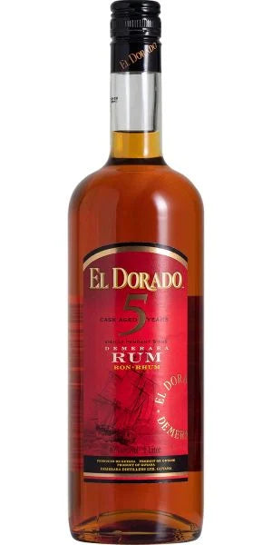 El Dorado 5 Year Demerara Rum 1 L