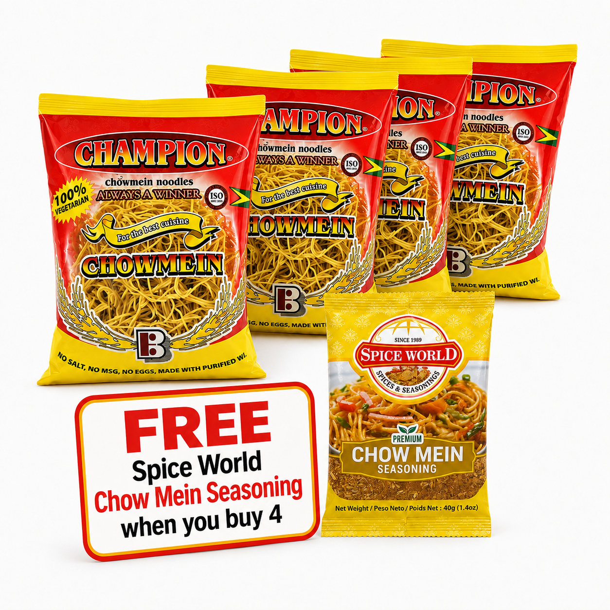 Champion Chowmein Noodles 12 oz (340 g)