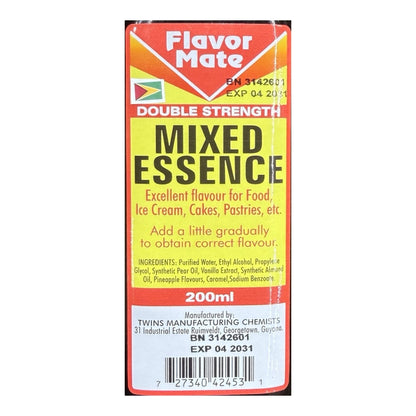 Flavor Mate Mixed Essence 200 mL original ingredient label