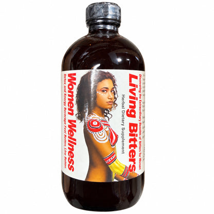 Herboganic Women Wellness Living Bitters – 16 oz – front