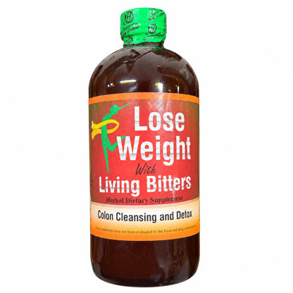 Herboganic Lose Weight Living Bitters – 16 oz – front