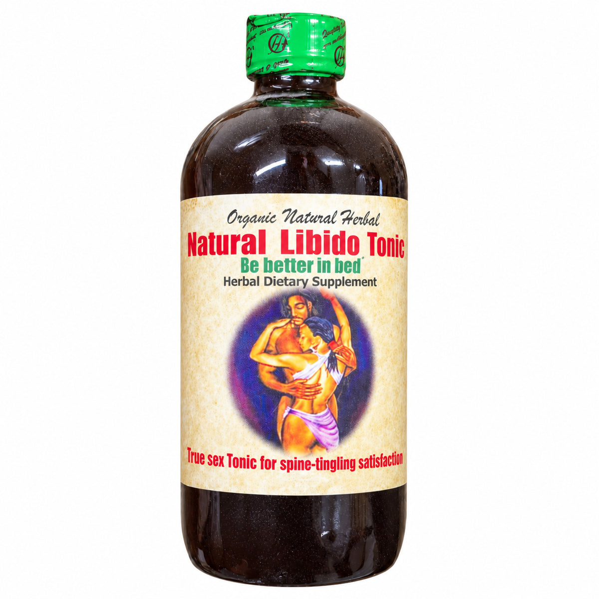 Herboganic Natural Libido Tonic – 16 oz – front