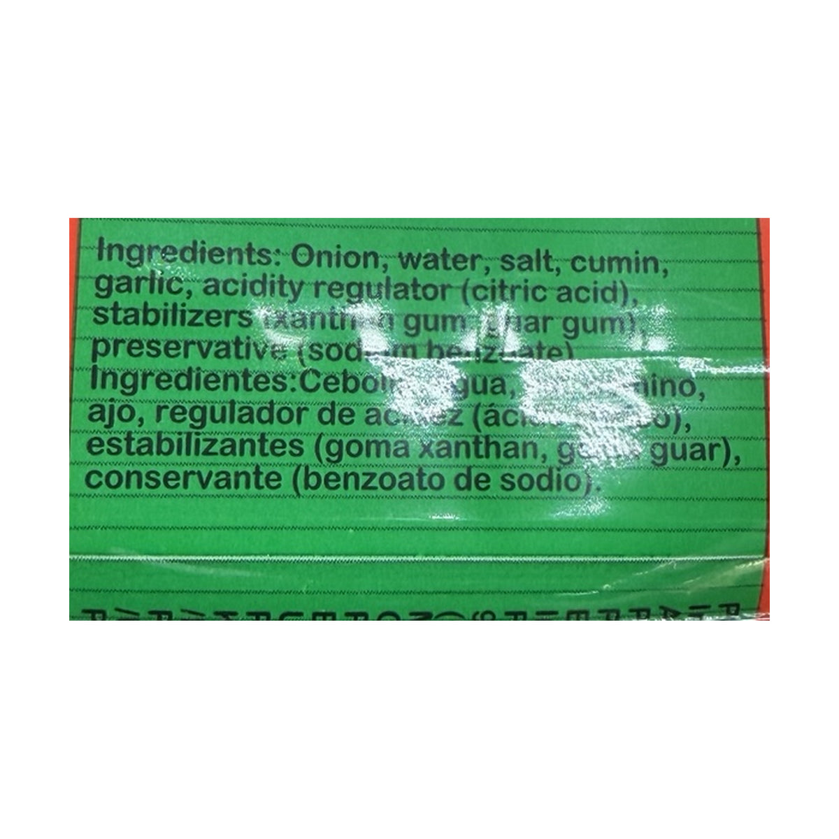 ILE Aliño-Adobo Complete Seasoning – 500 g – ingredients label detail