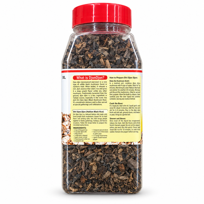 Ranje Fwaye Djon Djon Authentic Haitian Black Mushroom – 4 oz (113g)