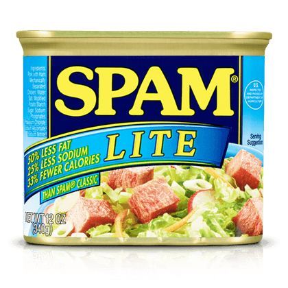 SPAM Lite Luncheon Meat 12 oz