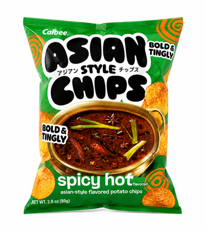 Calbee Asian Style Chips Spicy Hot 2.8 oz