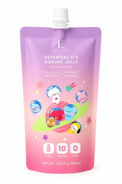 Everydaze Essential C's Konjac Jelly Yogurt 5.07 fl oz