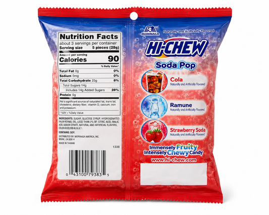 Morinaga Hi-Chew Soda Pop 2.82 oz