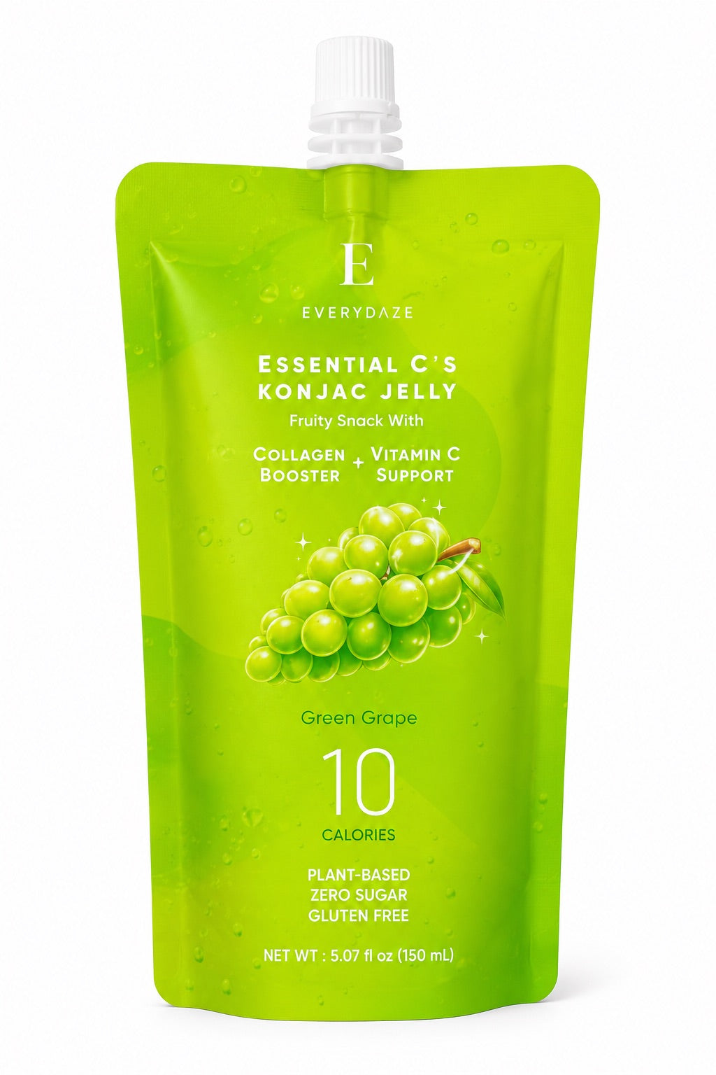 Everydaze Essential C's Konjac Jelly Green Grape 5.07 fl oz