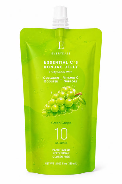 Everydaze Essential C's Konjac Jelly Green Grape 5.07 fl oz
