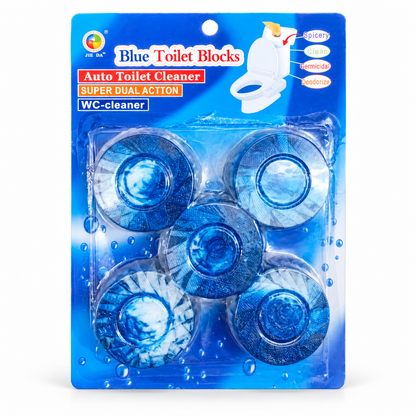 Jie Da Blue Toilet Blocks – 5 pack