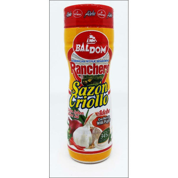Baldom Ranchero Sazon Criollo With Peppers 12.2 oz