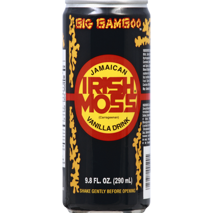 Big Bamboo Irish Moss Jamaican Drink, Vanilla 9.8 fl oz