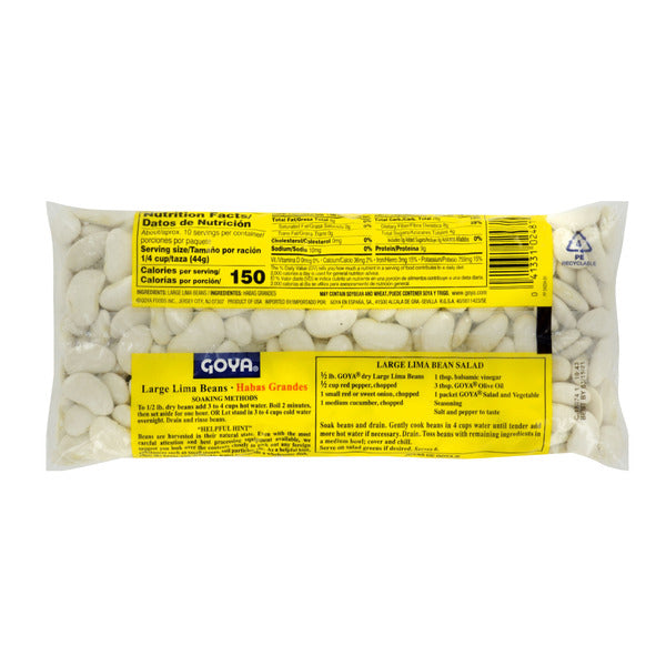 Goya Large Lima Beans Dry 16 oz image 3