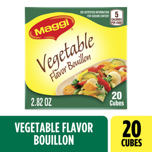 Maggi Vegetable Flavor Bouillon Cubes 2.82 oz