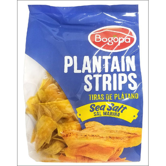 Bogopa Sea Salt Plantain Strips 12 oz