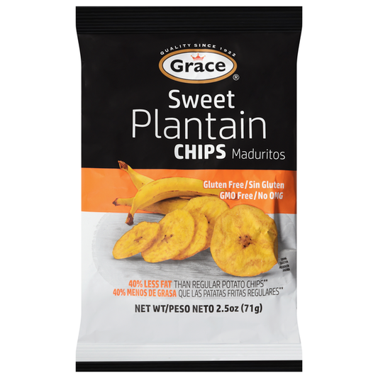 Grace Sweet Plantain Chips 2.5 oz