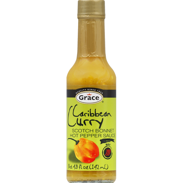 Grace Hot Pepper Sauce Caribbean Curry Scotch Bonnet product image