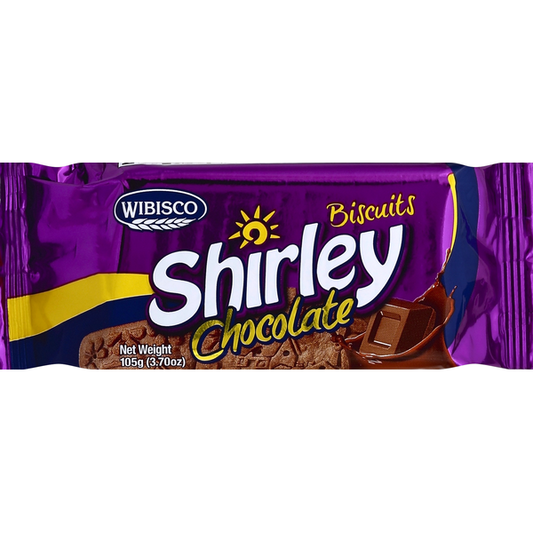 WIBISCO Biscuits, Shirley, Chocolate 3.7 oz