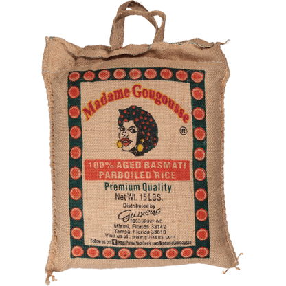 Madame Gougousse Parboiled Basmati Rice 15 lb image 4