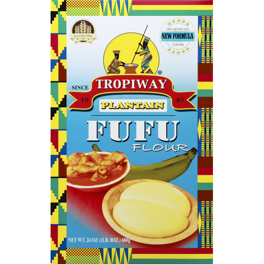 Tropiway Plantain Fufu Flour 24 oz product image