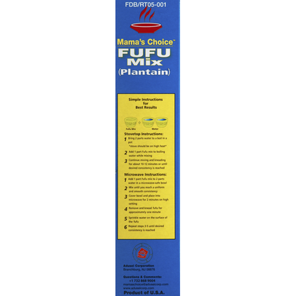 D&G Plantain Fufu Mix 24 oz additional product image