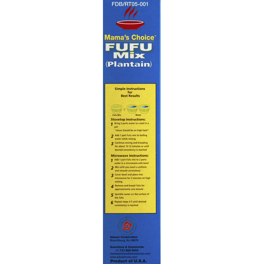 D&G Plantain Fufu Mix 24 oz additional product image
