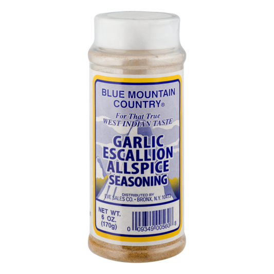 Blue Mountain Country Garlic Escallion Allspice Seasoning 6 oz