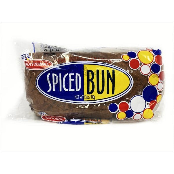 National Traditional Jamaican Spiced Bun 12 oz