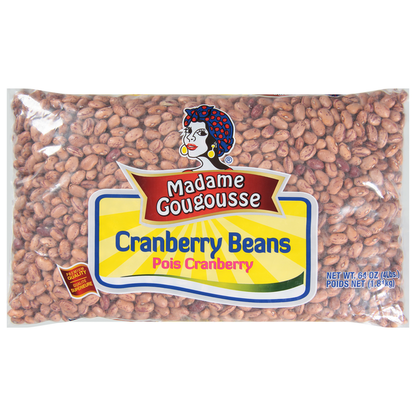 Madame Gougousse Cranberry Beans 64 oz
