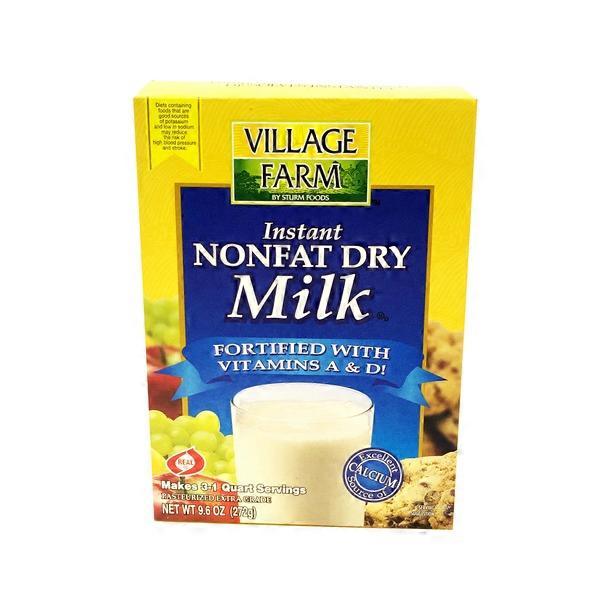 Village Farm Instant Nonfat Dry Milk 9.6 oz