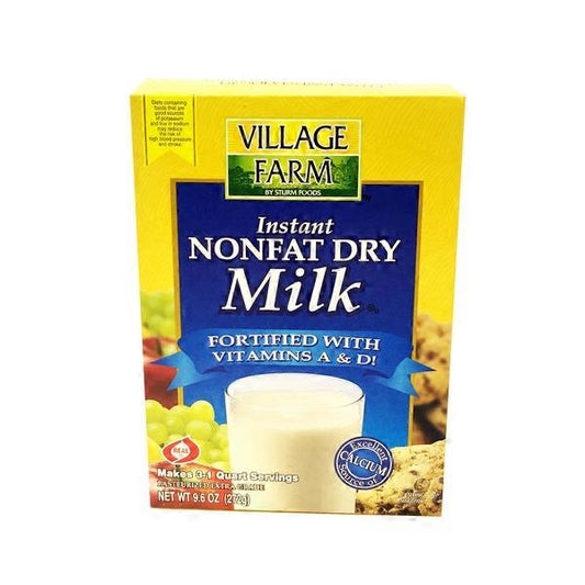 Village Farm Instant Nonfat Dry Milk 9.6 oz