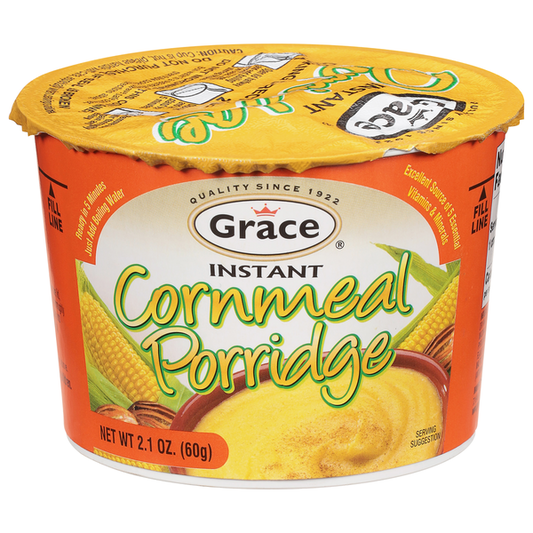 Grace Porridge, Instant, Cornmeal 2.1 oz